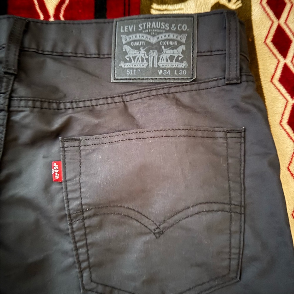 Levi Strauss & Co. Black Jeans